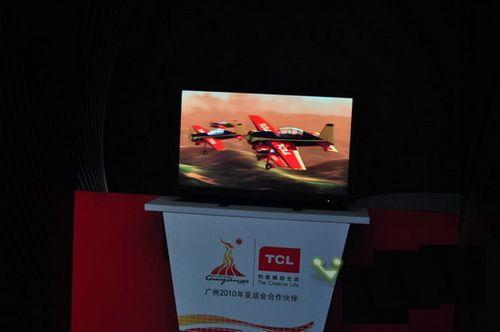 TCL 3D電視閃亮CEF，3D電視在2010真的“火”了