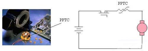 PolySwitch器件保護(hù)電機(jī)和驅(qū)動(dòng)電子電路，