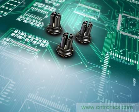 尺寸明顯縮小的PCB板連接器，采用MID技術(shù)重新定義了連接器內(nèi)部屏蔽結(jié)構(gòu)