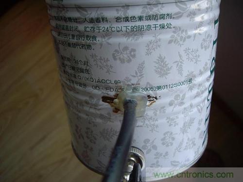 最簡單使用的天線——罐頭天線，可做正饋大鍋饋源！ 