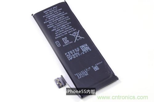土豪金iPhone 5S拆解：內(nèi)部結(jié)構(gòu)升級，維修難度增加
