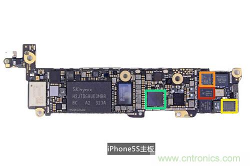 土豪金iPhone 5S拆解：內(nèi)部結(jié)構(gòu)升級，維修難度增加