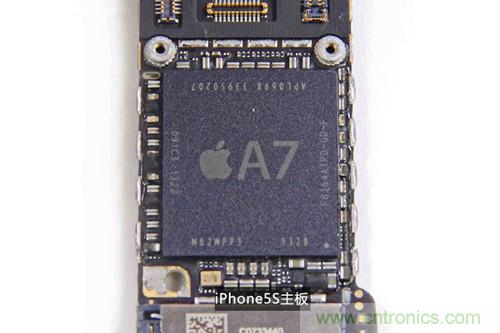 土豪金iPhone 5S拆解：內(nèi)部結(jié)構(gòu)升級，維修難度增加