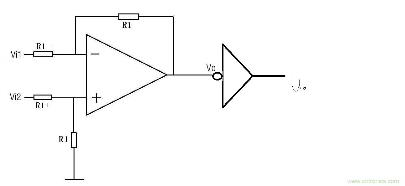 差動(dòng)放大電路，差動(dòng)放大電路圖