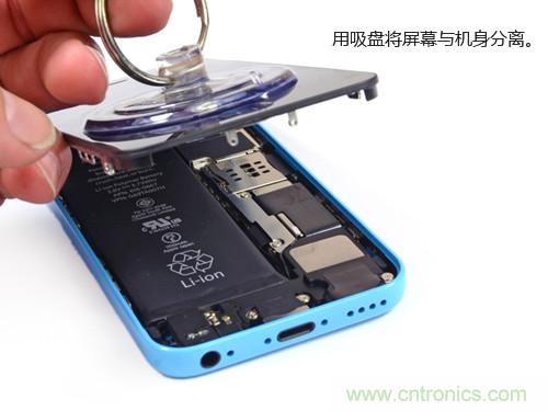 內(nèi)部能否出“彩”？“五彩機身”iPhone 5C拆解揭秘