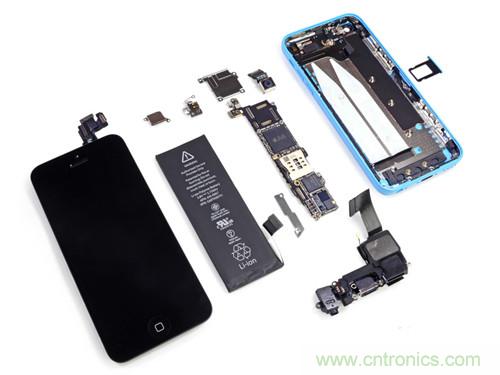 內(nèi)部能否出“彩”？“五彩機身”iPhone 5C拆解揭秘