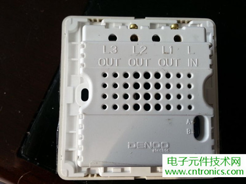 一款觸控開關(guān)拆解，做工不錯
