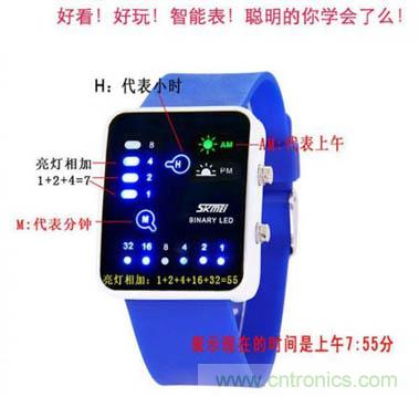 低調(diào)有內(nèi)涵！別人看不懂的LED電子表DIY