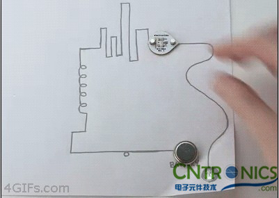 大開眼界，一支可以畫電路板的筆！