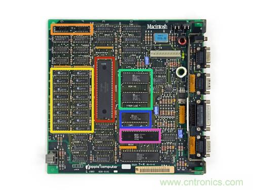 拆！古董級(jí)Macintosh 128K電腦