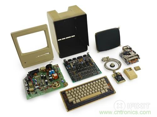 拆！古董級(jí)Macintosh 128K電腦