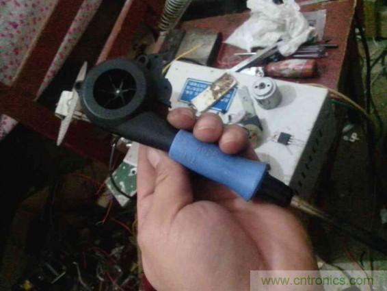 利用廢品制作熱風(fēng)槍！