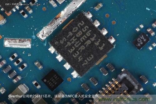 Overthur的256111芯片，是一顆NFC嵌入式安全元件