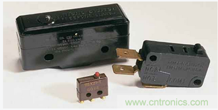 霍尼韋爾的MICRO SWITCH™微動開關有多種配置可供選擇，能夠滿足工程師們的特定需求。
