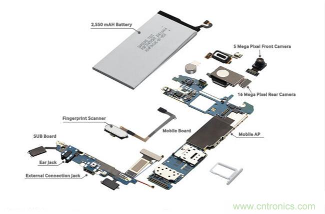 拆解三星Galaxy S6/S6 Edge，網(wǎng)友大呼“有料”！
