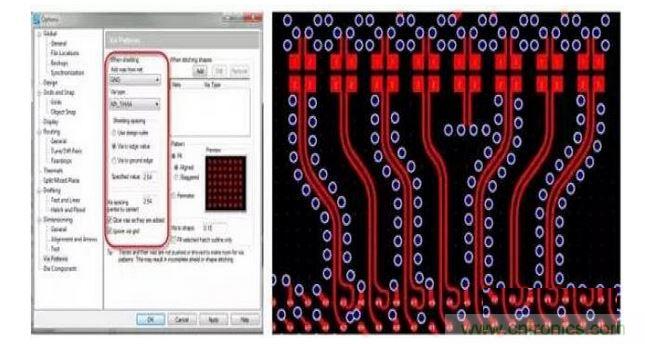 PCB 設(shè)計(jì)工具如果能夠控制共面波導(dǎo)和波導(dǎo)過孔的創(chuàng)建，將有助于顯著減少設(shè)計(jì)錯誤和縮短設(shè)計(jì)時間。