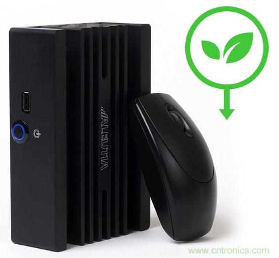 圖10：Aluetia新開發(fā)的超低耗電無風(fēng)扇小巧PC。