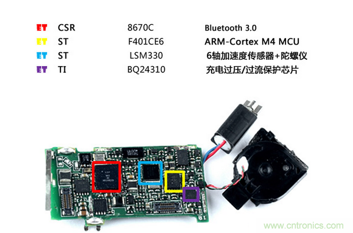 華為智能手環(huán)TalkBand B2拆解分析，時尚，輕便，觀感極好！