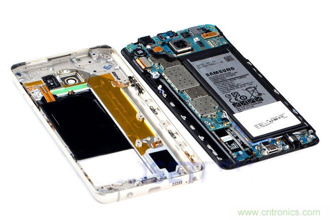 Galaxy Note5拆解，與S系列差距日漸模糊