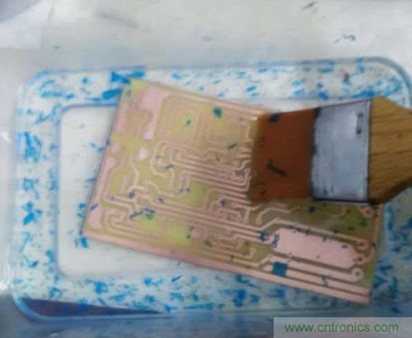 嘗試了四次PCB制作， 最后一發(fā)算是成功了