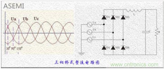 三相整流橋怎么接線？四腳整流橋接線圖
