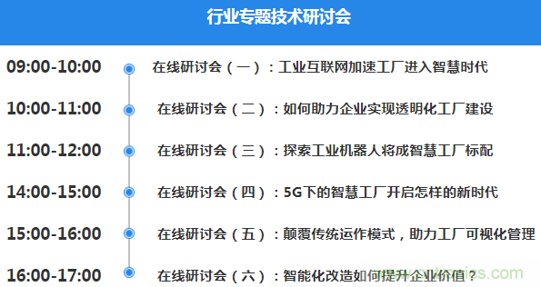 OFweek2020智慧工廠在線展隆重來襲！