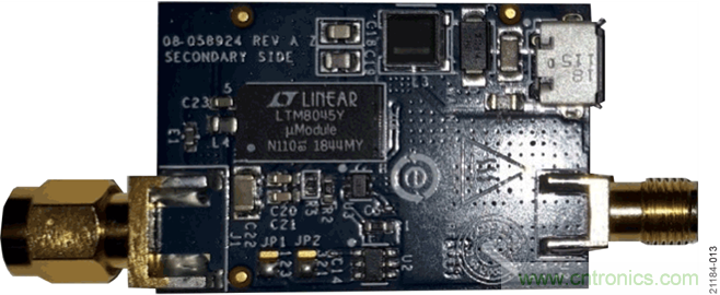 USB供電、915MHz ISM無線電頻段、具有過溫管理功能的1W功率放大器