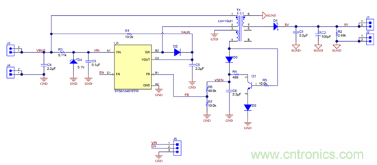 寬輸入電壓、高效率、5V&250mA輸出反激變流器設(shè)計(jì)