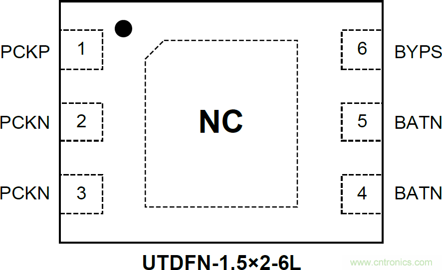 小封裝、微功耗小微電池保護器SGM41100A