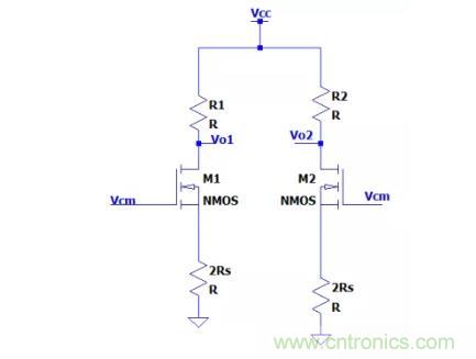 關(guān)于差分輸入電路和共模信號，差模信號關(guān)系的理解