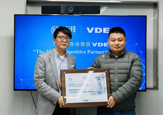 榮耀加冕！榮湃半導(dǎo)體榮獲VDE頒發(fā)“最具競爭力合作伙伴獎”