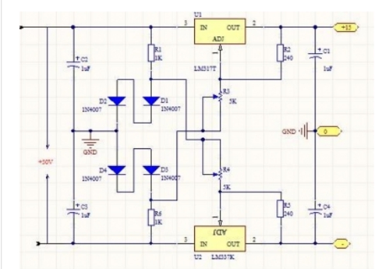 如何從正電壓電源獲得負電壓，正電壓轉負電壓的方法圖解