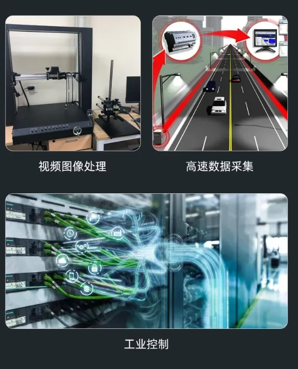 基于賽靈思、紫光芯片開(kāi)發(fā)的FPGA高速通信開(kāi)發(fā)板，適用于圖像處理、工業(yè)控制場(chǎng)景